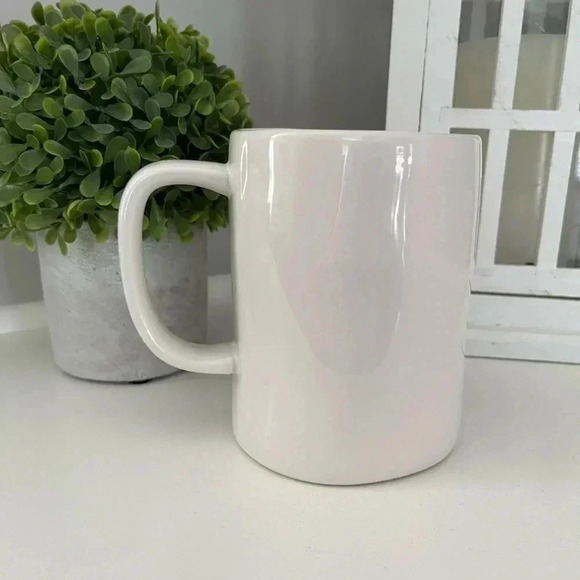 Rae Dunn Ceramic Mug Fix It Dad Black and White - Picture 6 of 7